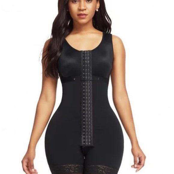 Columbian Post Op High Compression Faja Shapewear Sizes S-6XL Black NEW - Picture 1 of 6